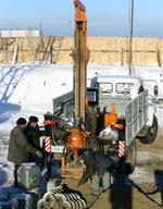 Установка вращательного бурения УВБ-30