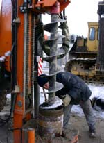 Установка вращательного бурения УВБ-30