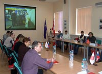 Брифинг для журналистов, состоявшийся в Учебном центре компании «Универсал-Спецтехника»